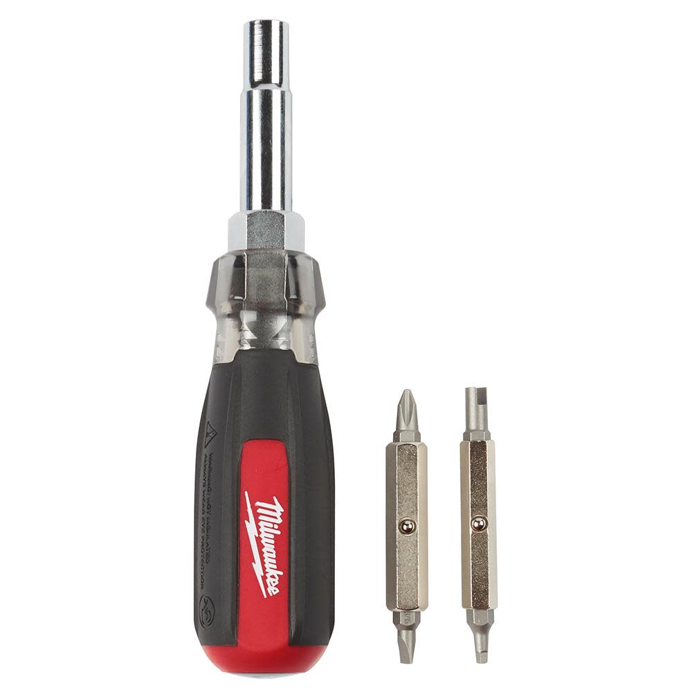 13-in-1 Cushion Grip Screwdriver with Schrader Bit ;