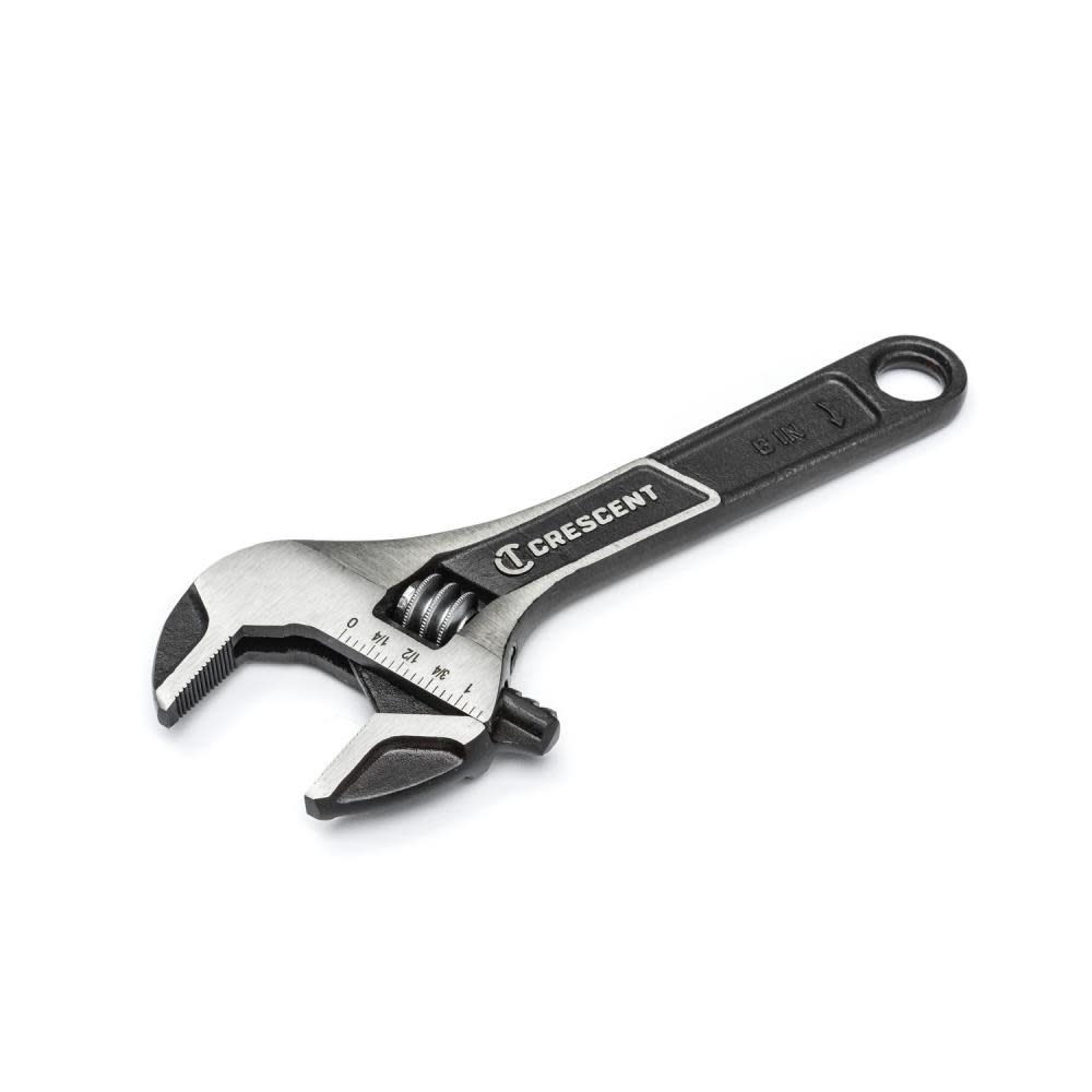 6 Wide Jaw Adjustable Wrench