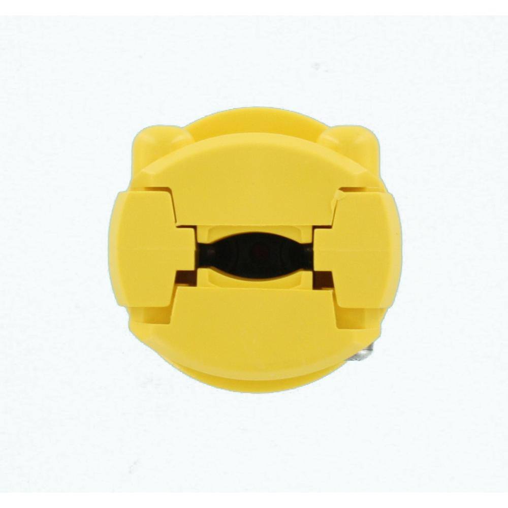 Leviton 20 Amp 125-Volt Grounding Connector Yellow 520CV