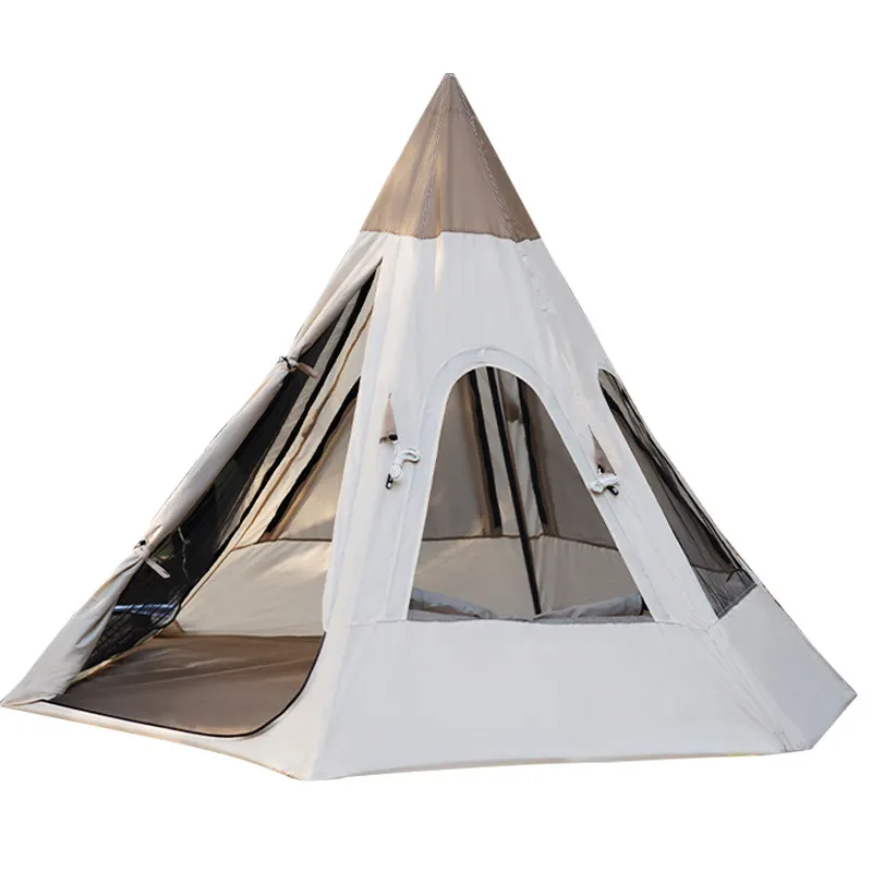 Hot Selling Glamping Outdoor Tent For Camping Tipi Tent Luxury Indian Tent