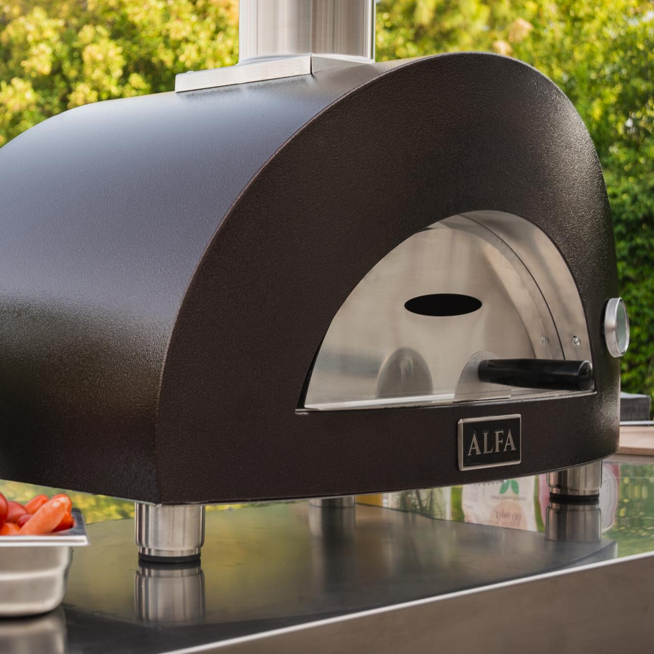 Alfa Nano 19-Inch Outdoor Countertop Propane Gas Pizza Oven