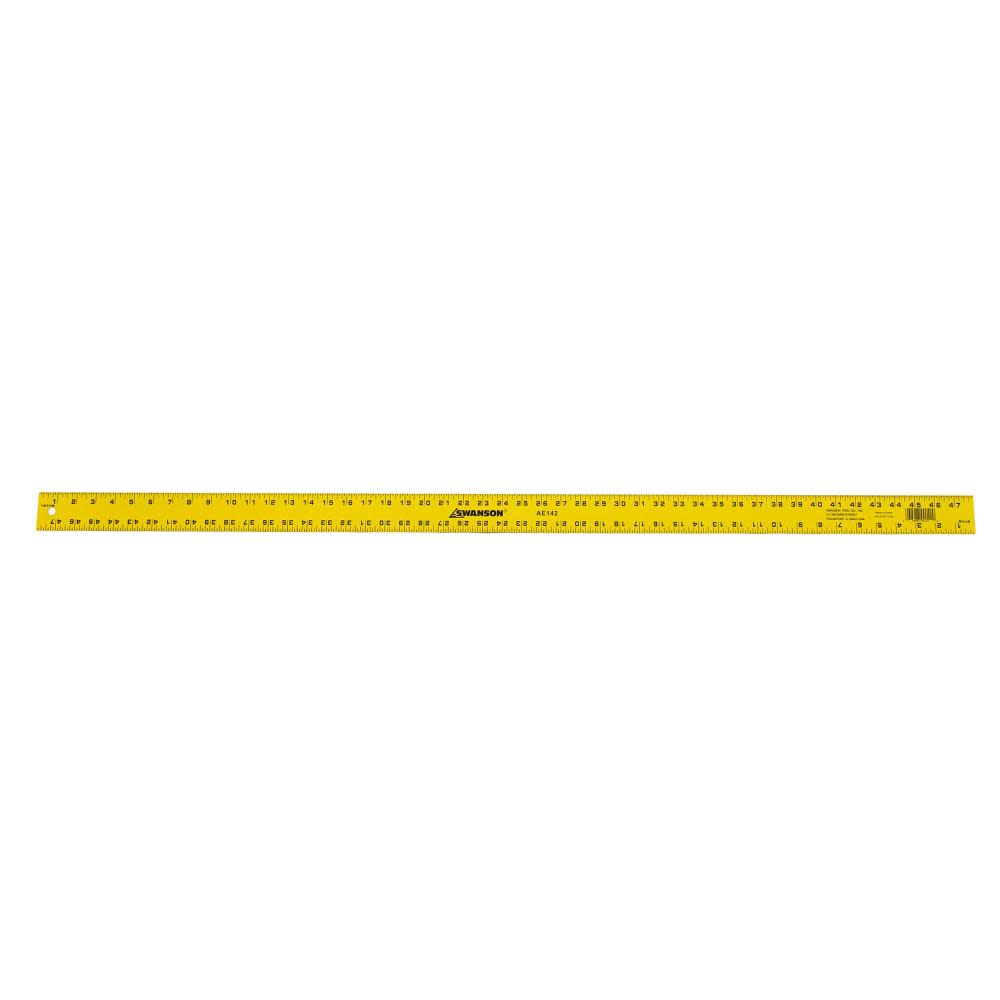 48 In Straight Edge Aluminum (YELLOW)