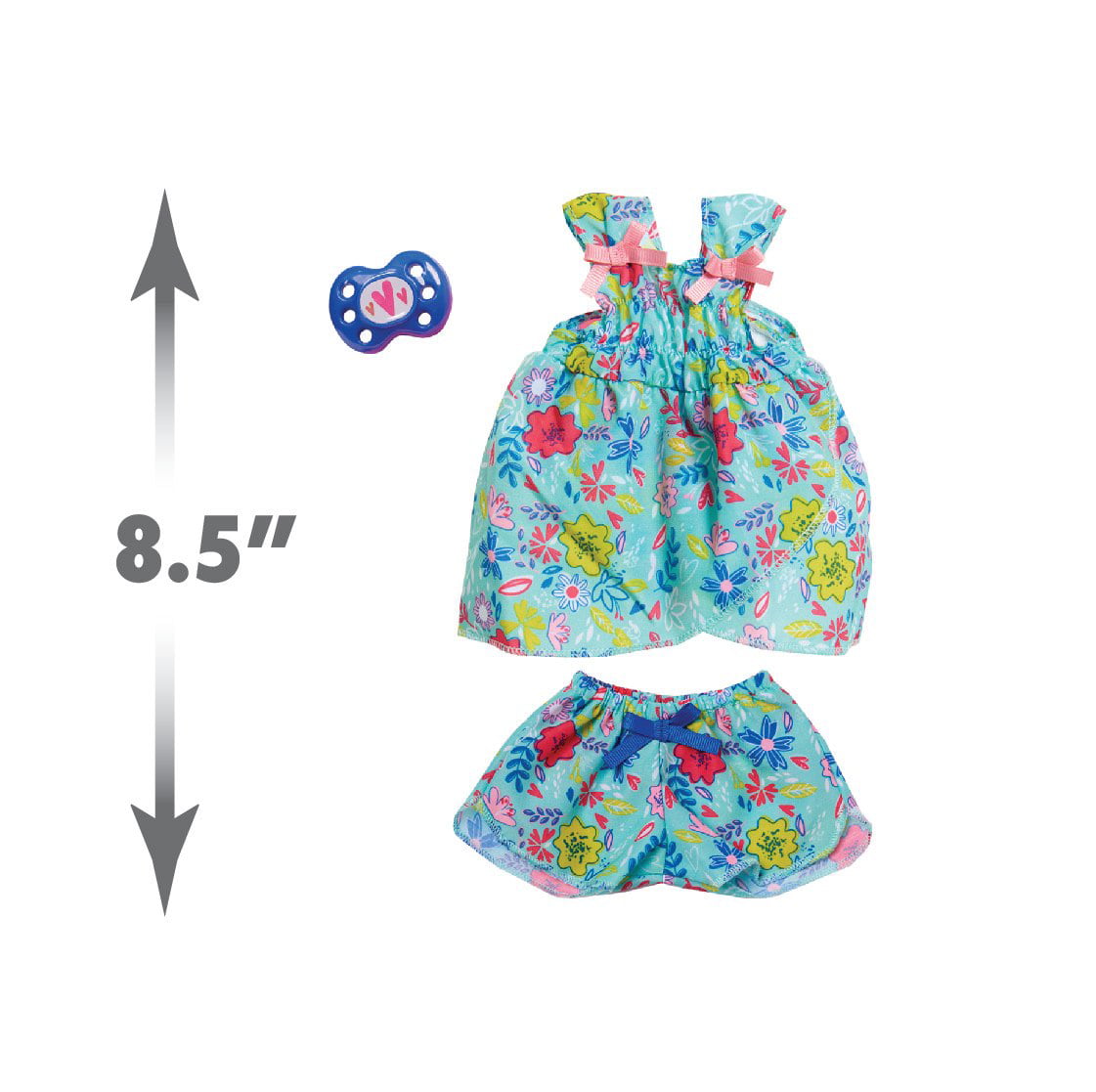 Baby Alive Single Outfit Set， Floral Blouse，  Kids Toys for Ages 3 Up， Gifts and Presents