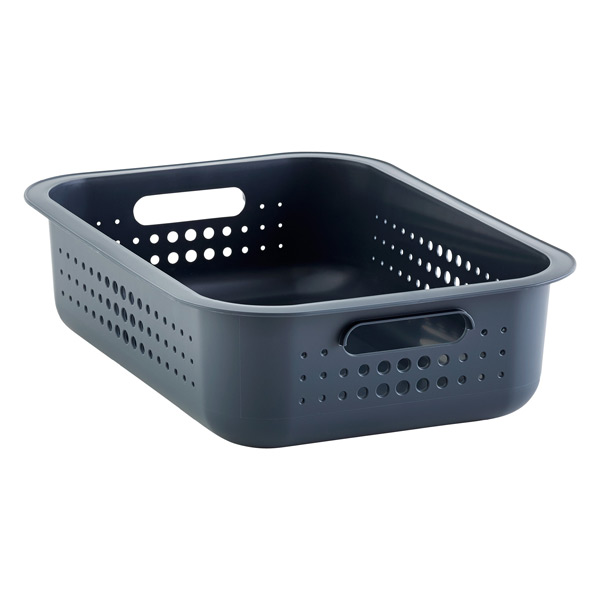 White Nordic Storage Baskets with Handles