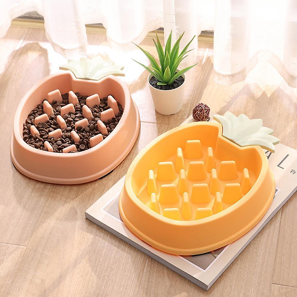 Pineapple shape dog slow feeder