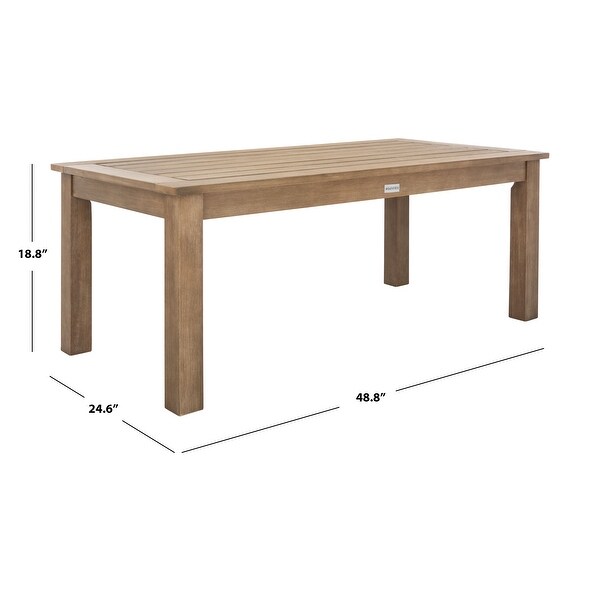 SAFAVIEH Couture Santa Cruz Patio Coffee Table