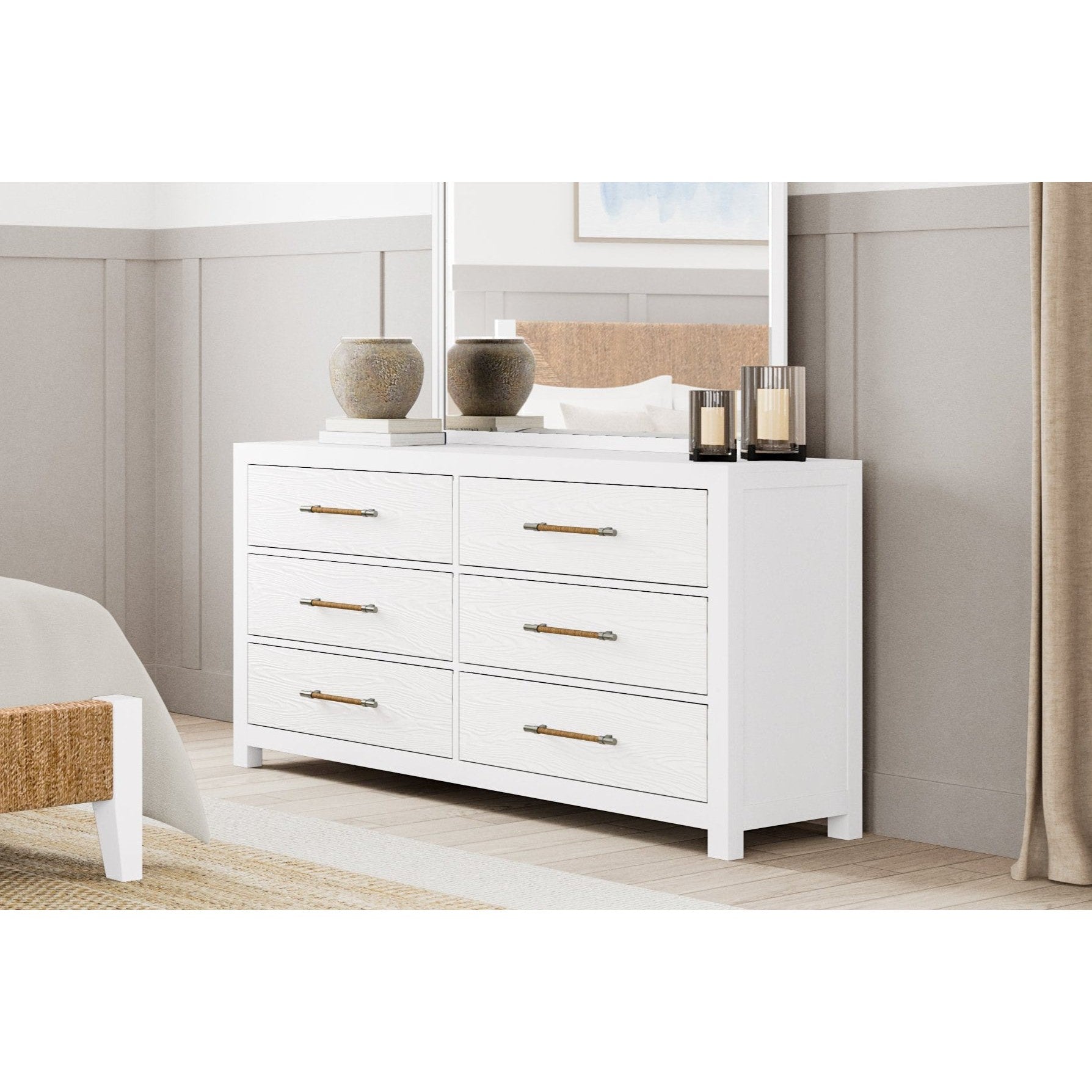 Hilton Head 6-Drawer 66 Dresser