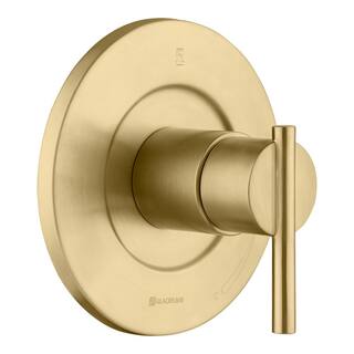 Glacier Bay Dorind Single-Handle 1-Spray Tub and Shower Faucet in Matte Gold (Valve Included) HD873X-5D4405