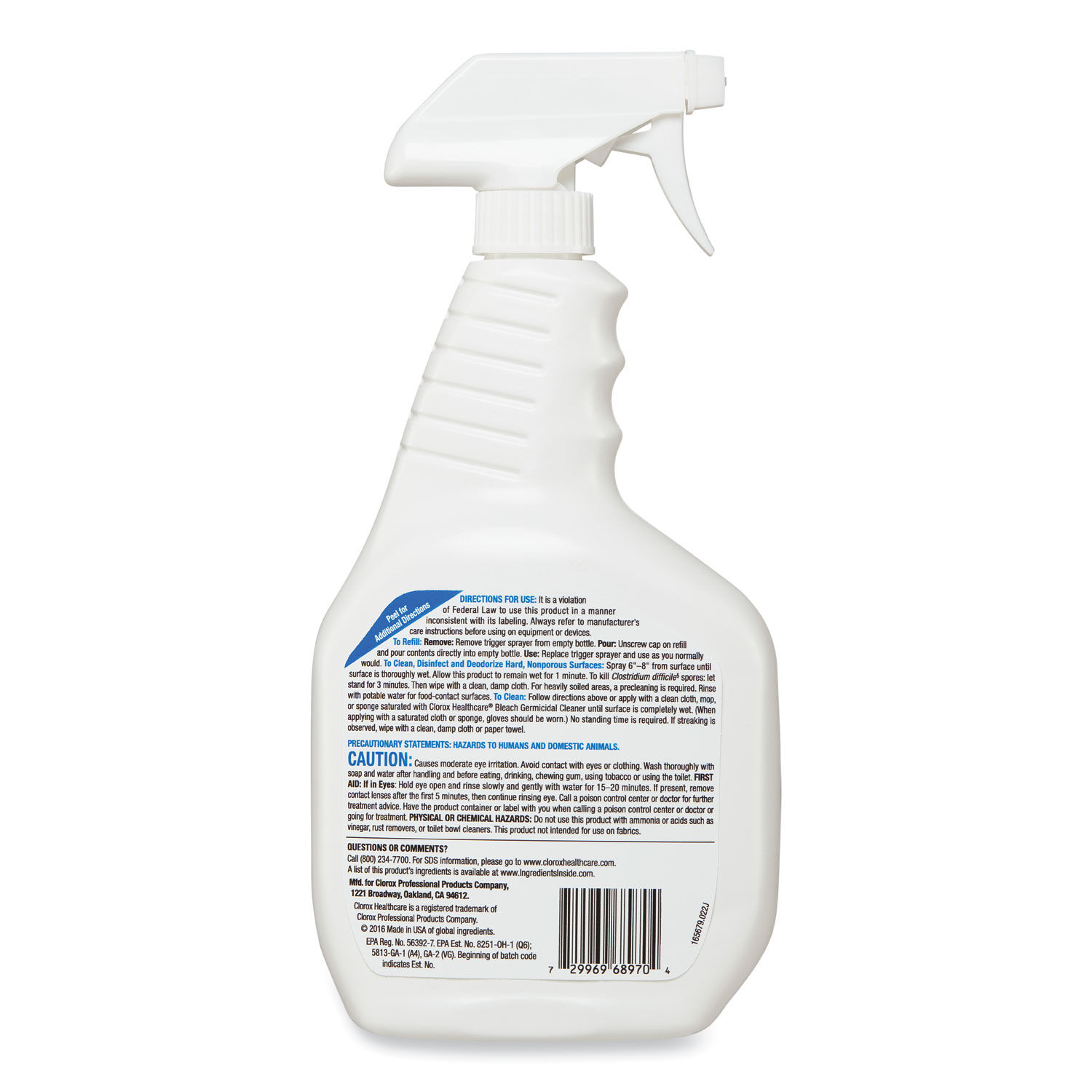 Bleach Germicidal Cleaner by Cloroxandreg; Healthcareandreg; CLO68970