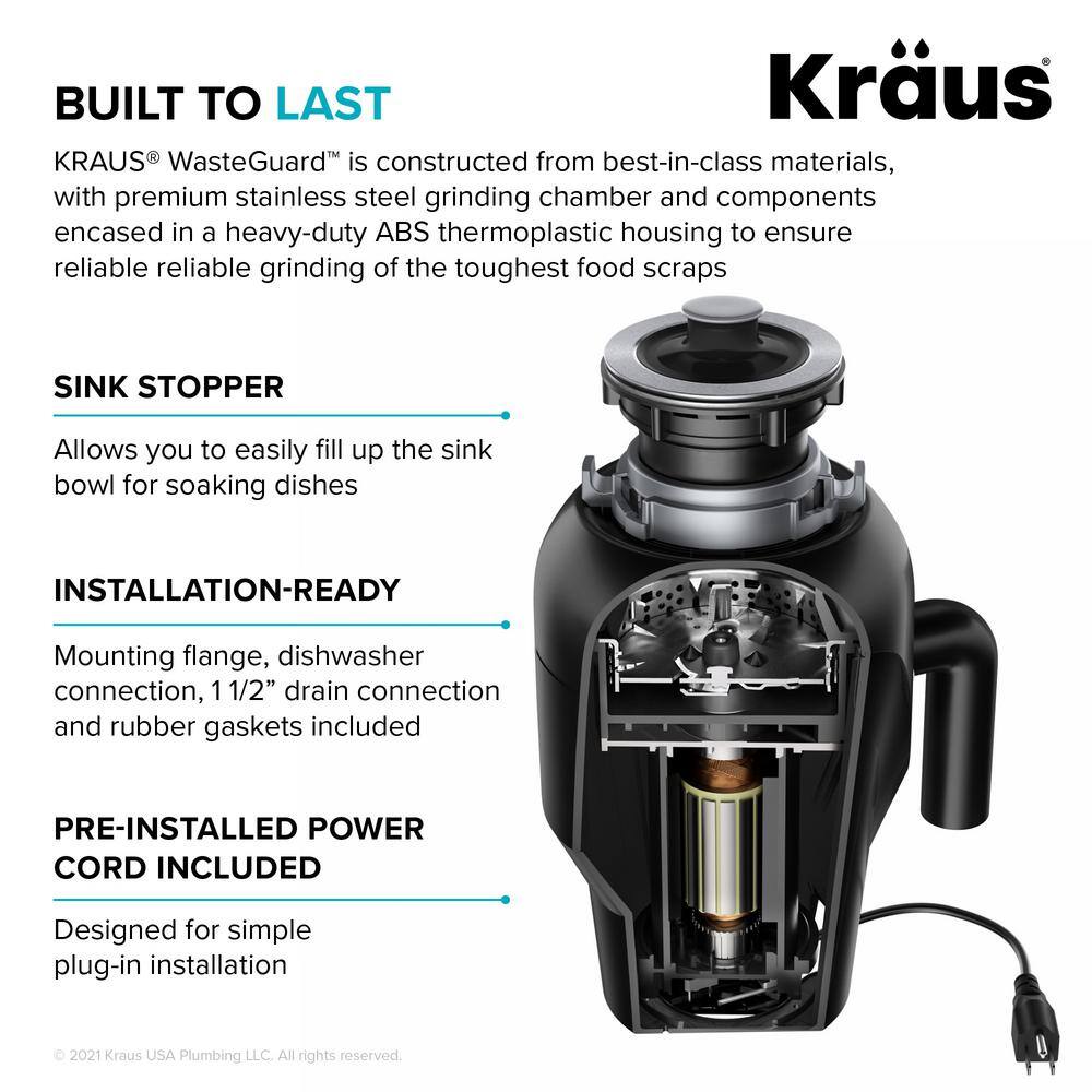 KRAUS Standart PRO 16 Gauge Stainless Steel 33