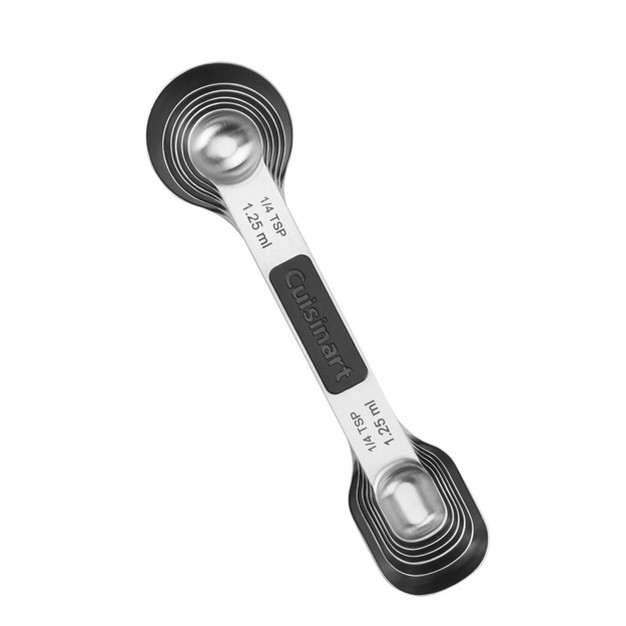 Cuisinart 6pc Stainless Steel Magnetic Measuring Spoon Set