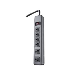 Woods 6-Outlet Metal Power Strip 41386