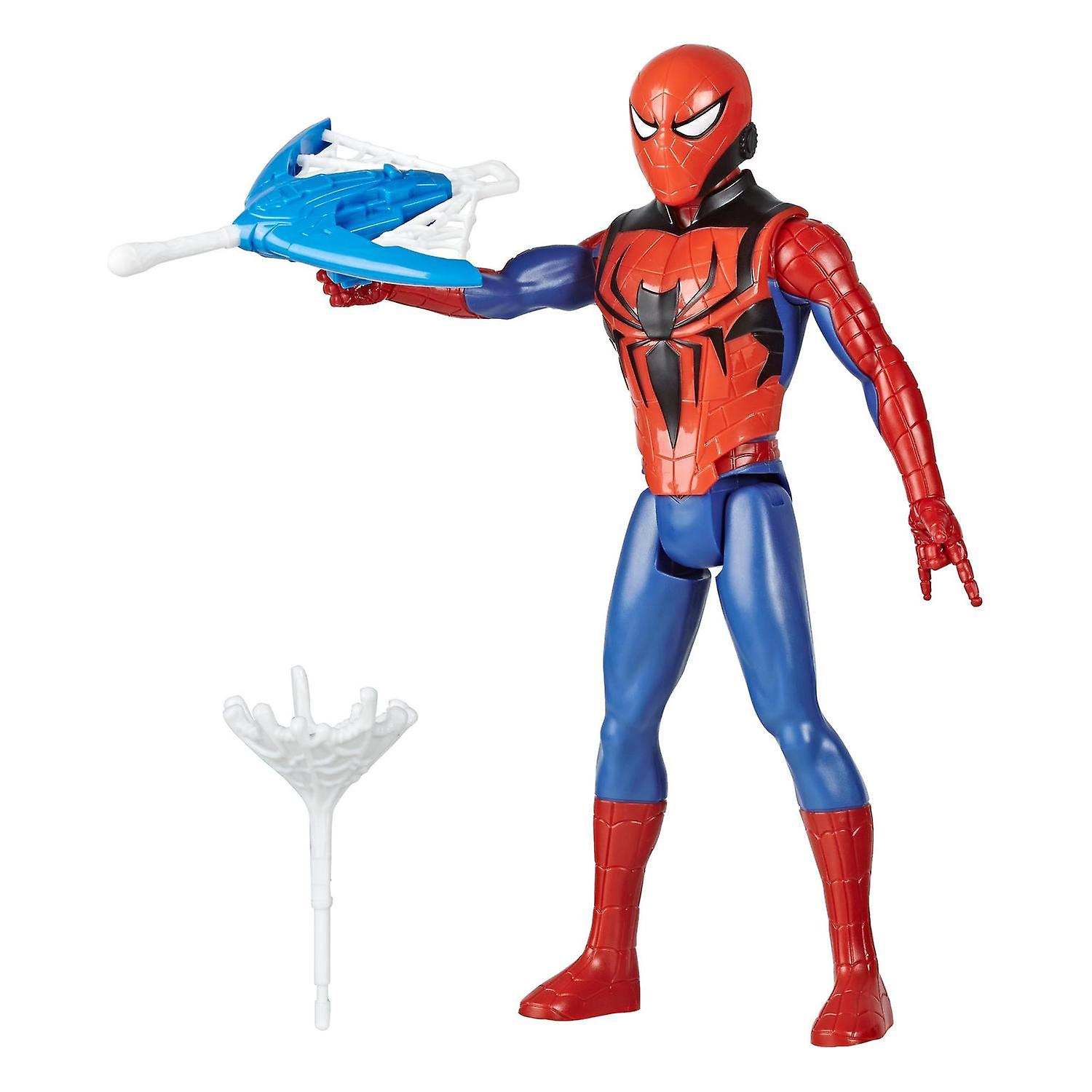 Marvel Spider-Man Titan Hero Figure Spider-Man With Blast Gear Louncher 30cm