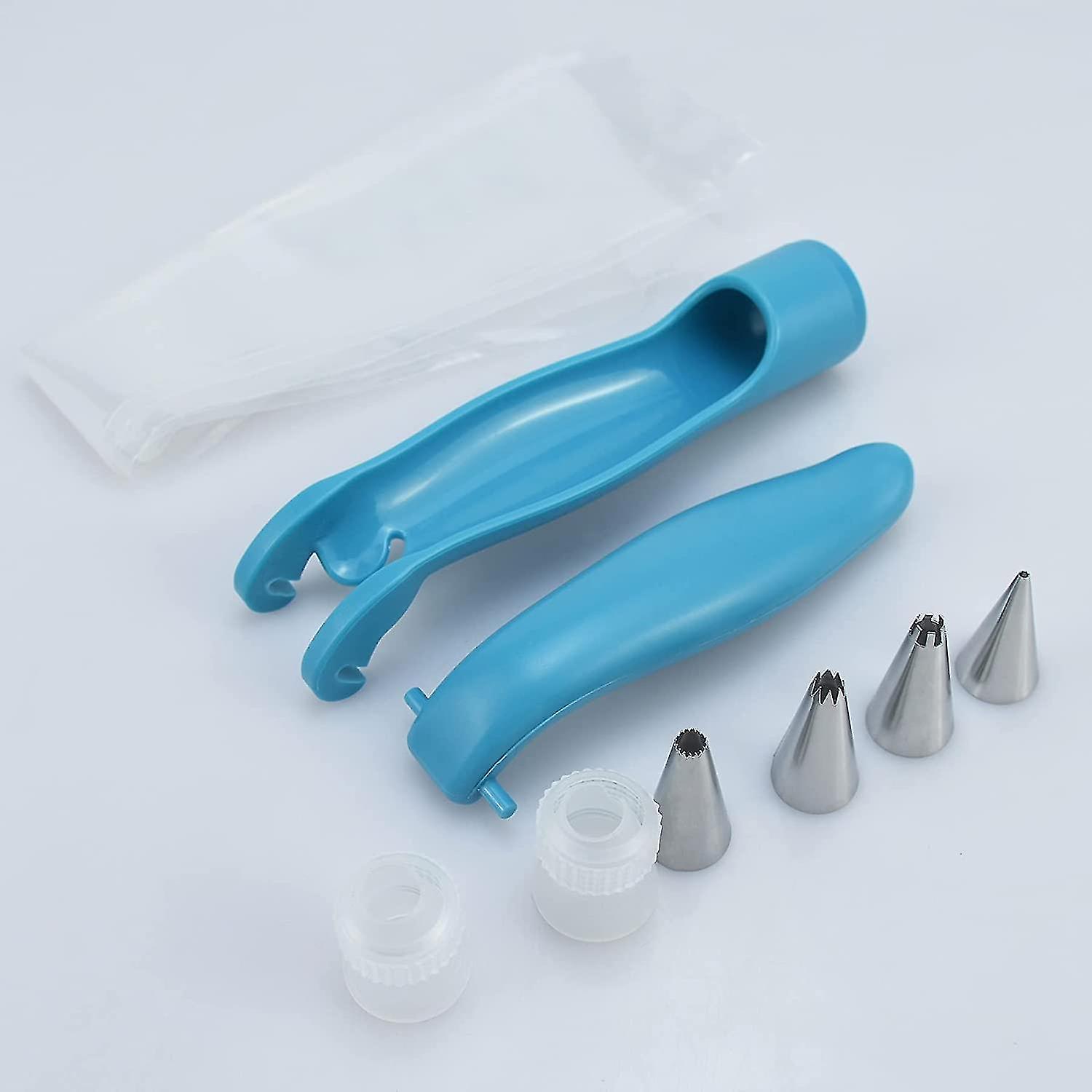 Cake Decorating Kit Icing Pipe Tool Kit Baking Supplies With 4 Different-shaped Nibs 4 Nozzle Decora