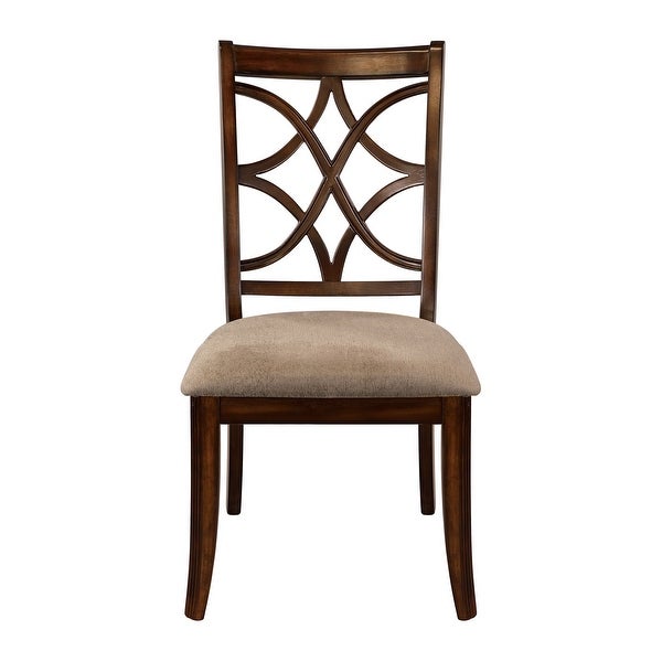 Wooden Side Chairs Set of 2