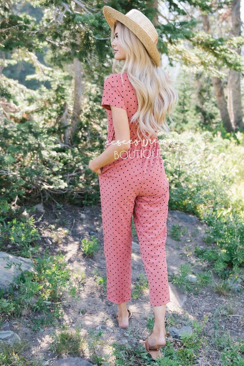 The Mimi Polka Dot Jumpsuit