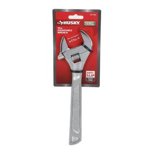 Husky 10 in. Adjustable Wrench 90932