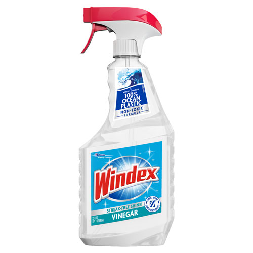 SC Johnson Windex Multi-Surface Vinegar Cleaner | Fresh Clean Scent， 23 oz Spray Bottle | SJN312620EA