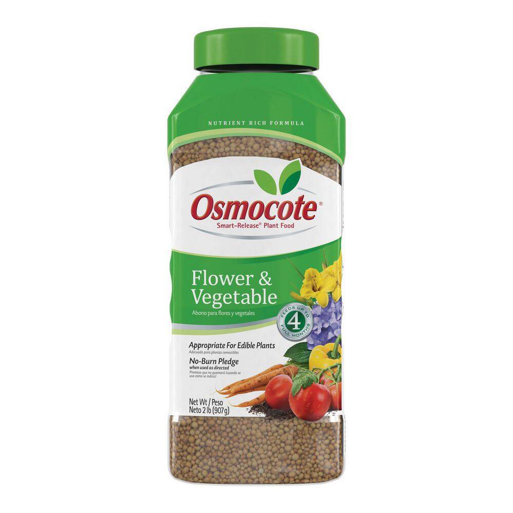 Osmocote Smart-Release 2 lbs. Plant Food Flower and Vegetable 277260