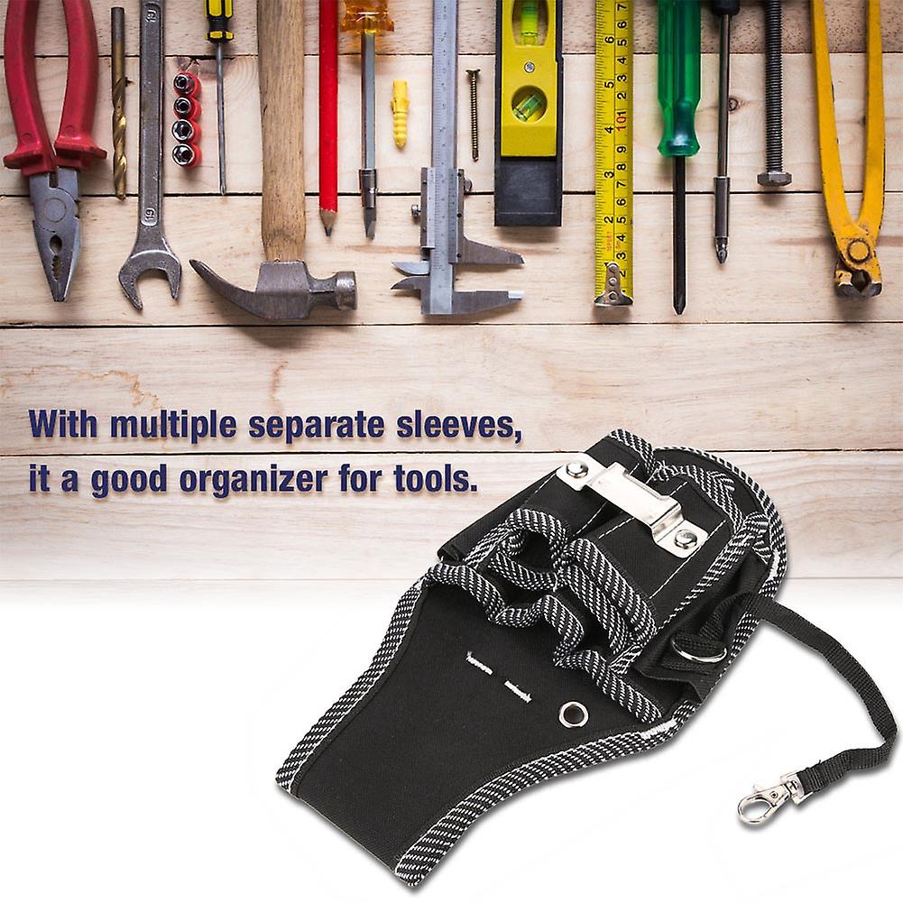 Electrician Tool Waist Bag With Multiple Pockets Tool Belt Pouch For Screwdriver Pliers