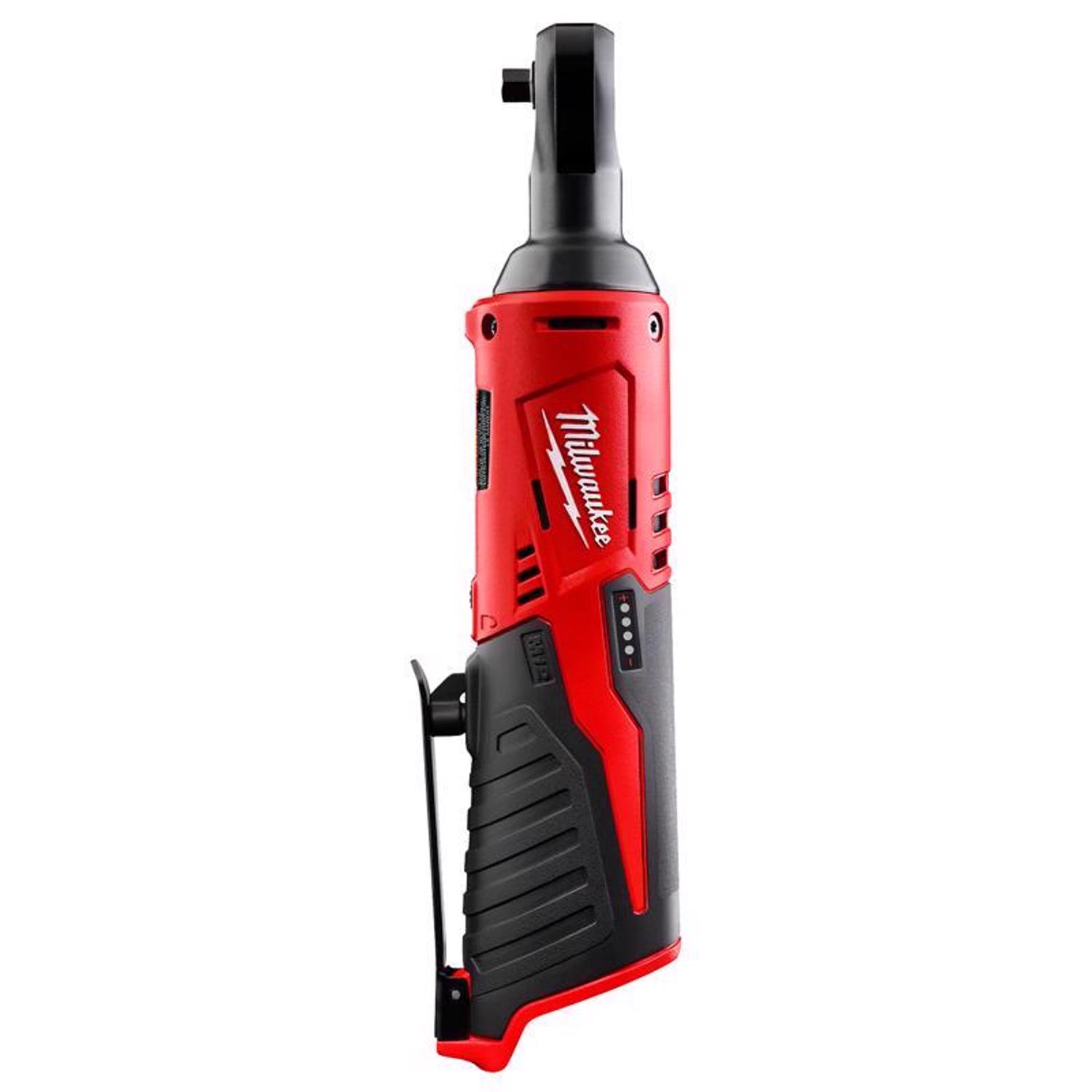 MW M12 12 V 1/4 in. Brushed Cordless Ratchet Tool Only