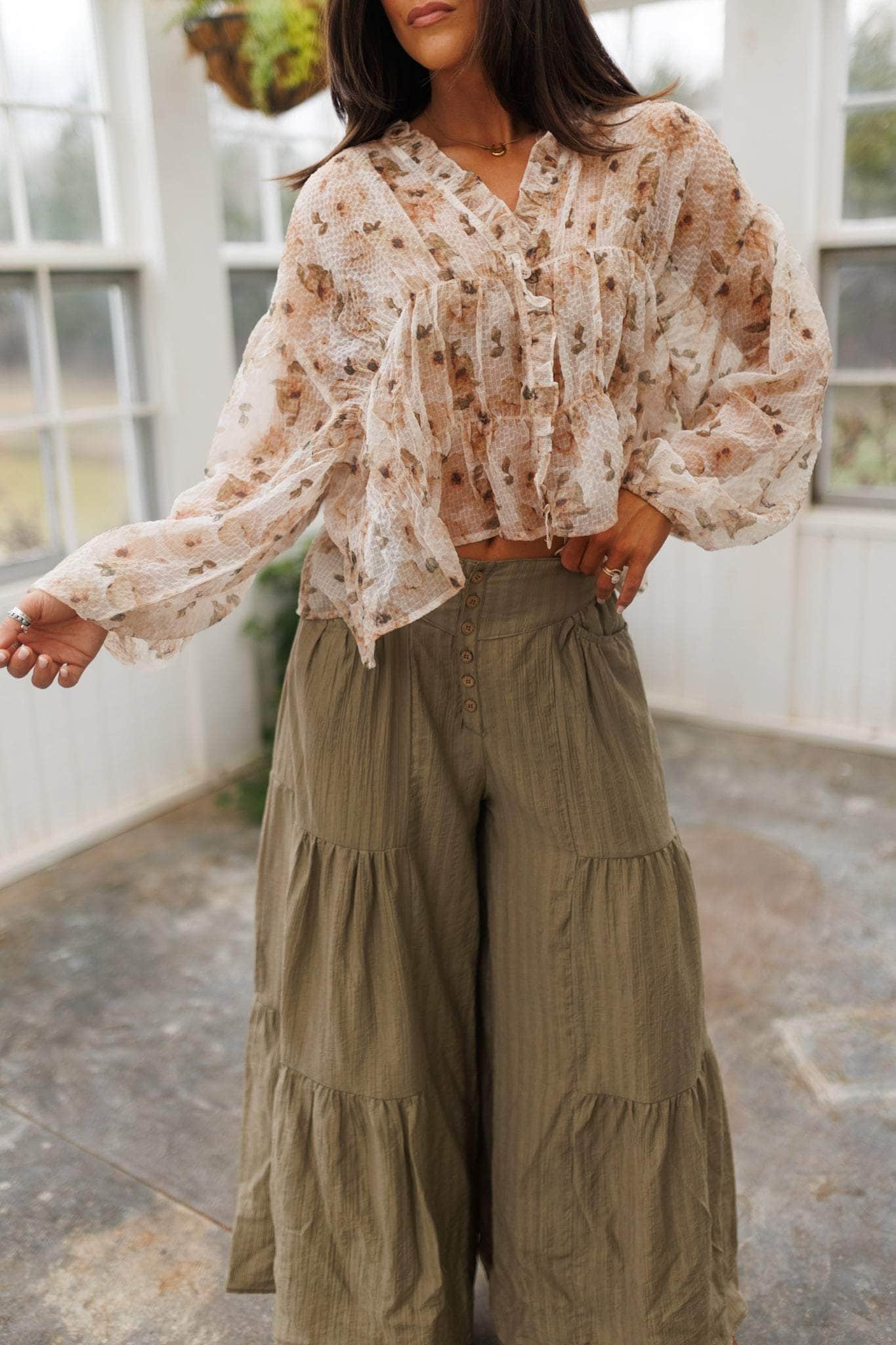 Willow Breeze Wide Leg Pant