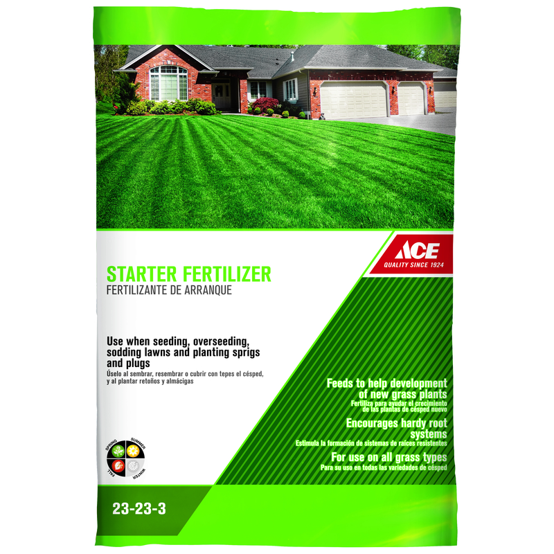 Ace Lawn Starter Lawn Fertilizer For All Grasses 5000 sq ft