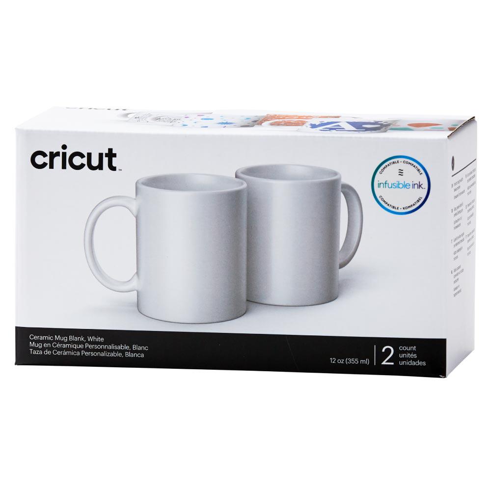 Cricut Mug Press with Mug Blanks Botanicals Transfer Sheets and Heat Resistant Tape  Crowdfused