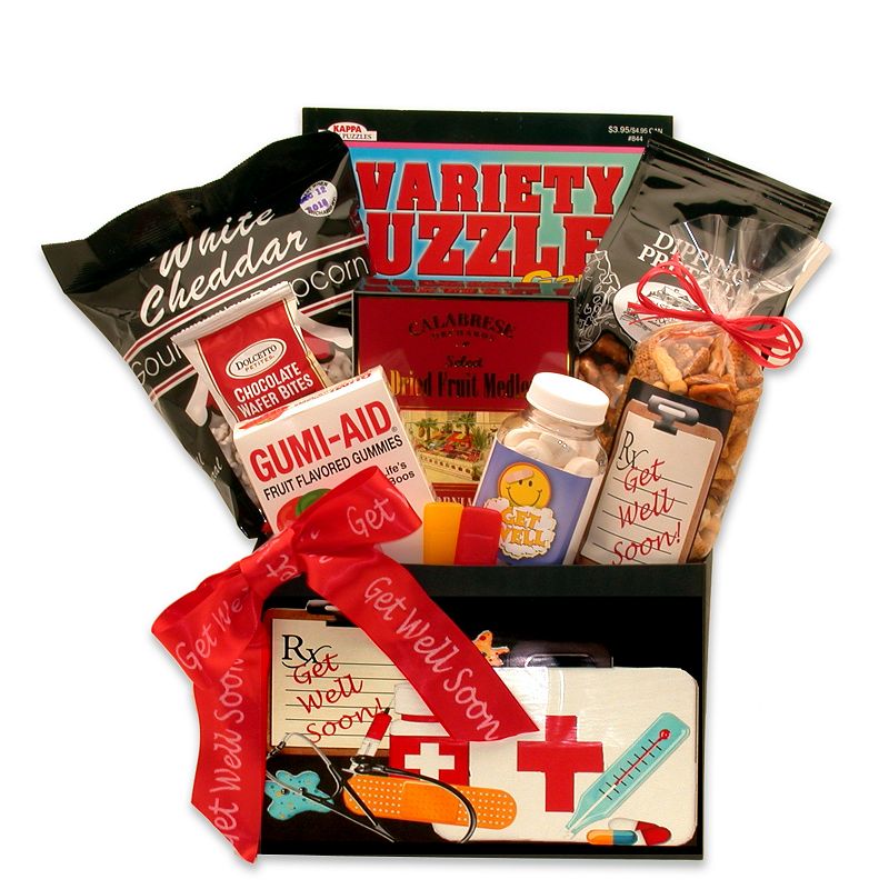 GBDS Doctor's Orders Get Well Gift Box - get well soon gifts for women-get well soon gifts for men