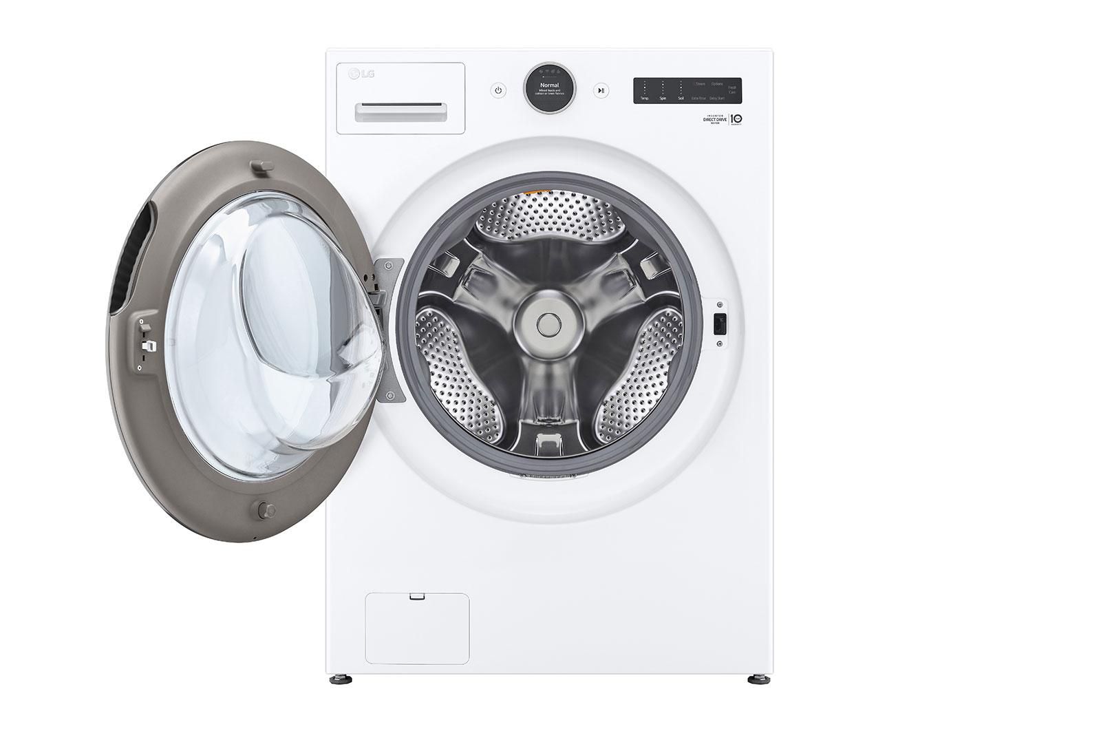 Lg WM5500HWA 4.5 Cu. Ft. Capacity Smart Front Load Energy Star Washer With Turbowash® 360(Degree) And Ai Dd® Built-In Intelligence