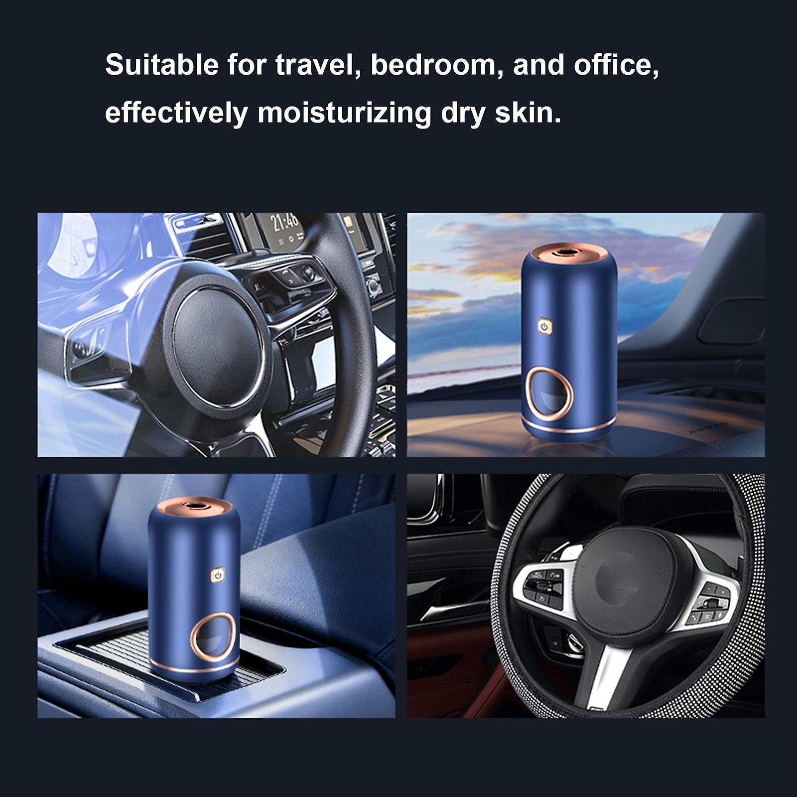 Portable Mini Humidifier Usb Desk Air Humidifier 45ml Aroma Essential Oil Diffuser For Home Car Usb Fogger Mist Maker Yellow