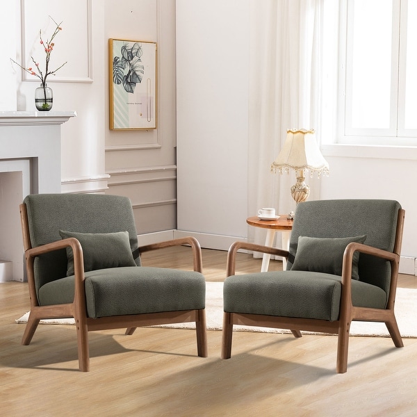 Aston Modern Solid wood Accent Chair