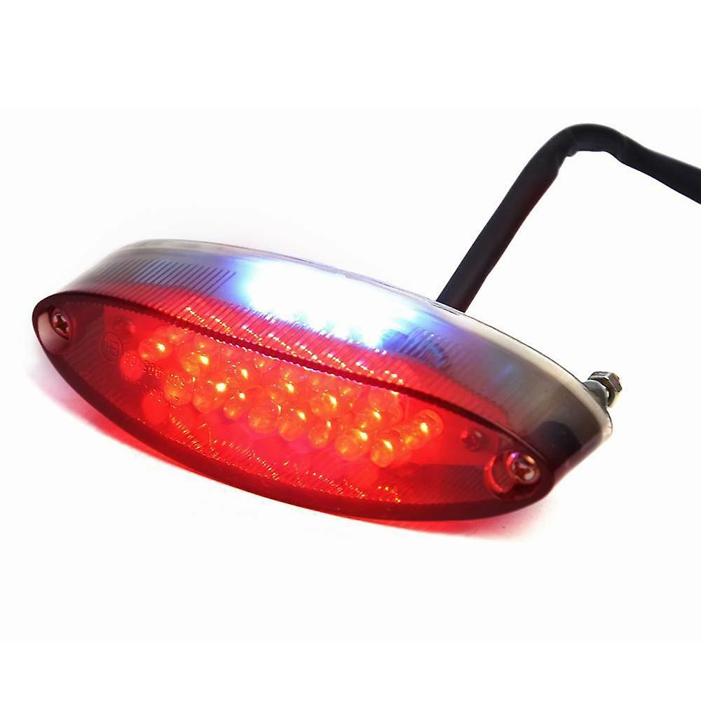 Universal Led Motorcycle Number License Plate Tail Brake Stop Tail Rear Light