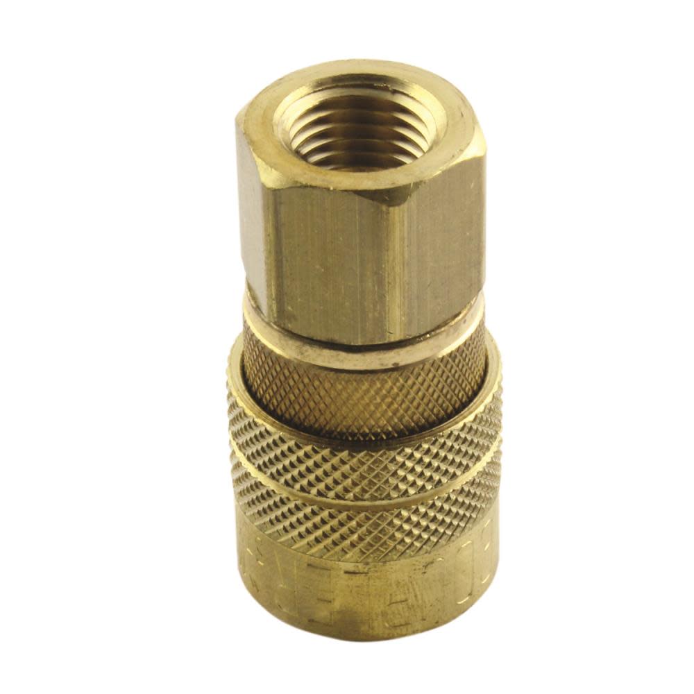 M Style Coupler 1/4 In. FNPT ;