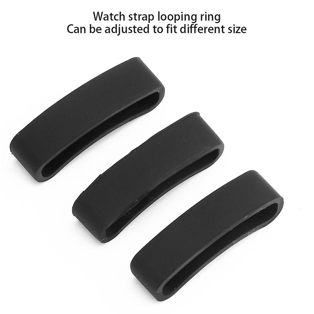 3pcs Watch Strap Looping Ring Watch Band Keeper Loop Security Holder Fit For Suunto Core