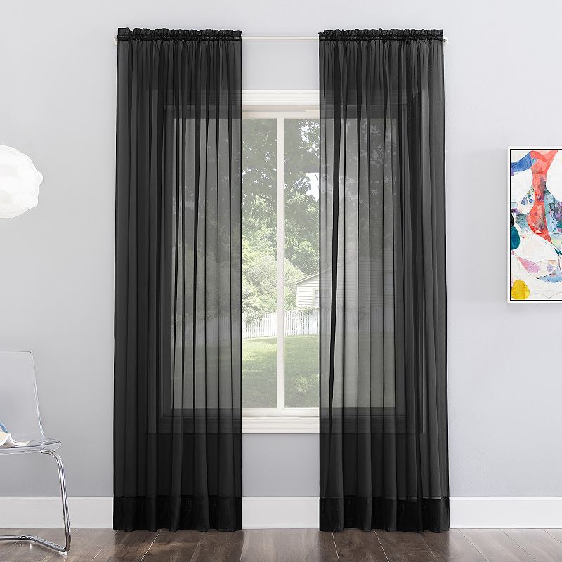 No. 918 1-Panel Calypso Sheer Voile Window Curtain