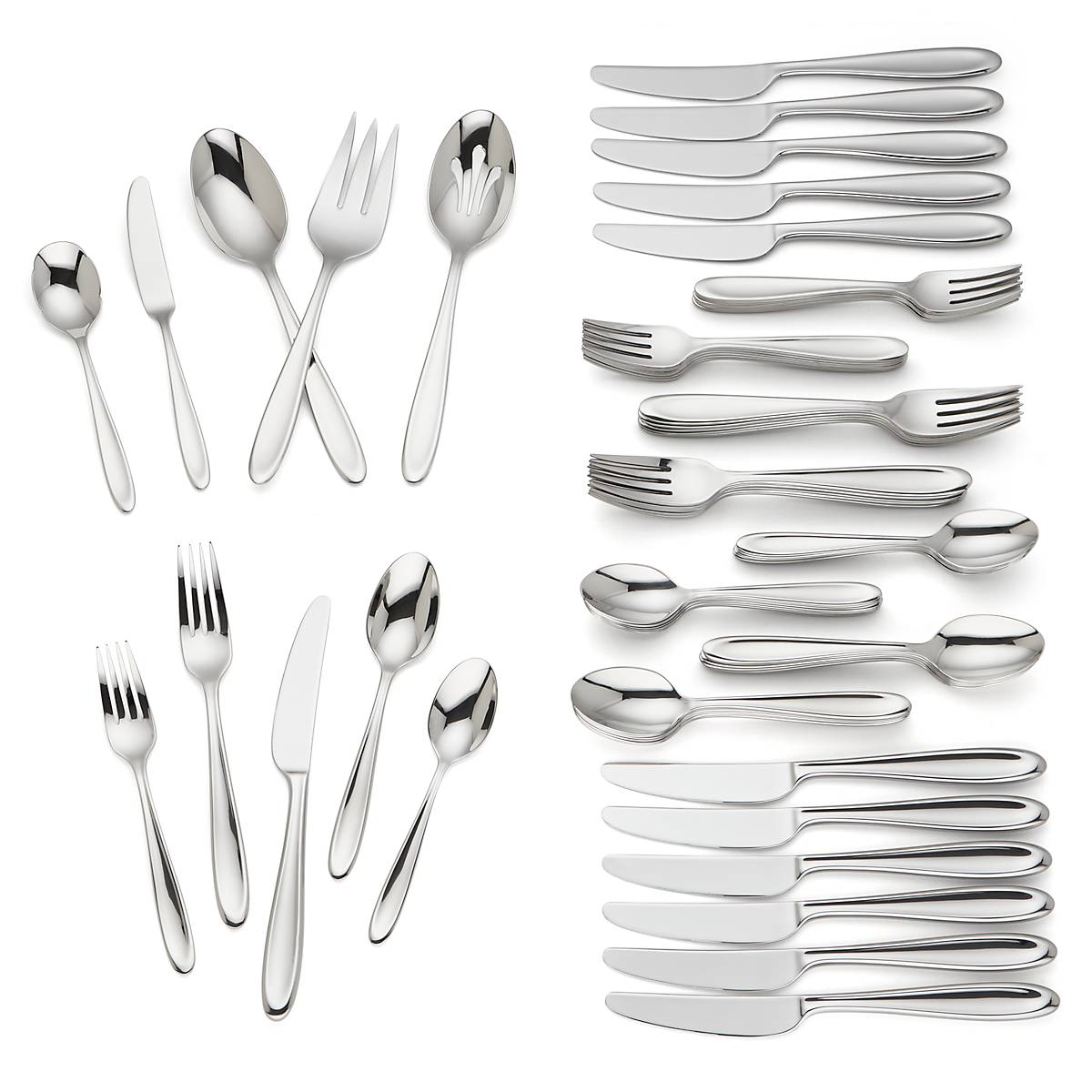 Cantera 65-piece Flatware Set