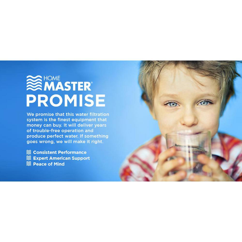 Home Master Artesian Full Contact with Permeate Pump Loaded Under Sink Reverse Osmosis Water Filter System TMAFC-ERP-L