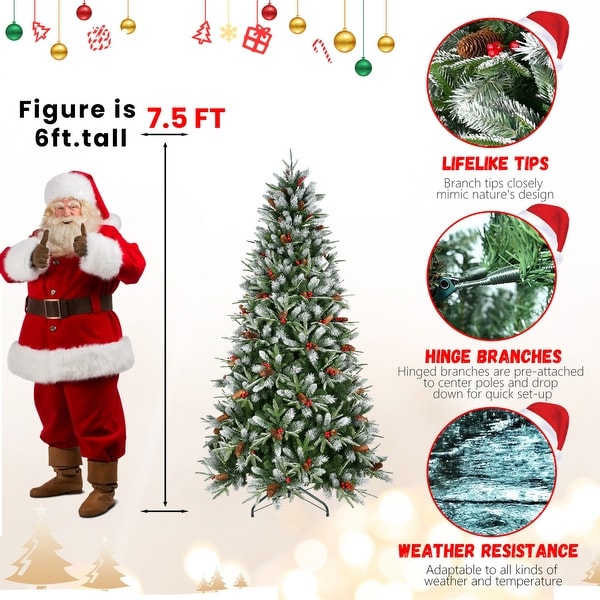 Exquisite PE/PVC Decorative Christmas Tree