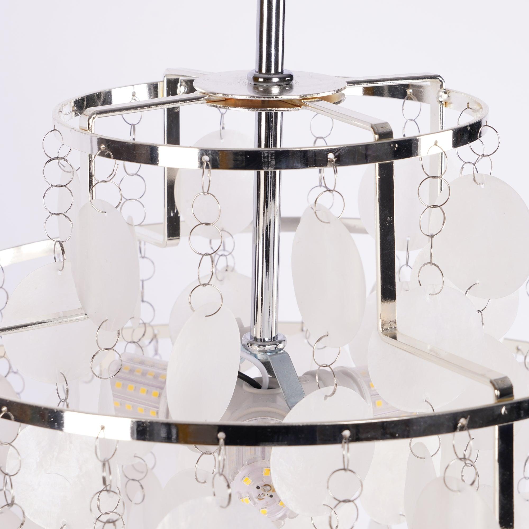 Round Shell Chandelier