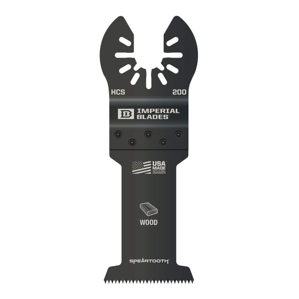 Imperial Blades One Fit 1 3/8 Speartooth Fast Cut Wood Blade 1pc ;