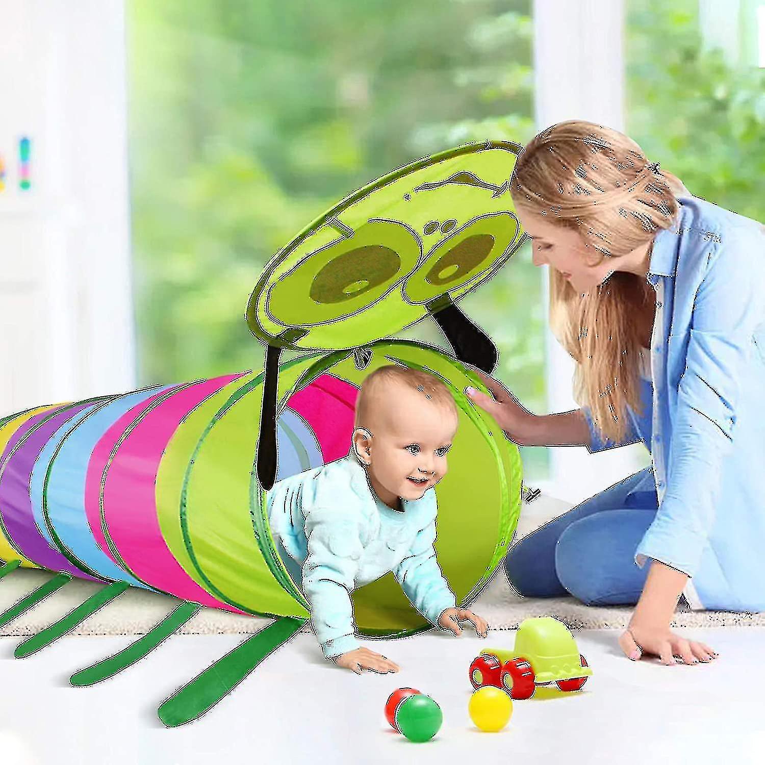 Children Shape Crawling Tent - Indoor / Outdoor Play Game Tube