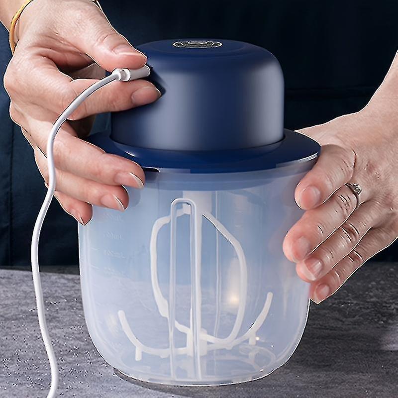 Wireless Electric Control Usb Rechargeable Whisk For Eggs， Milkshake Cream， Butter， Baby Food Fruits， Sauces And Soup For Kitchen