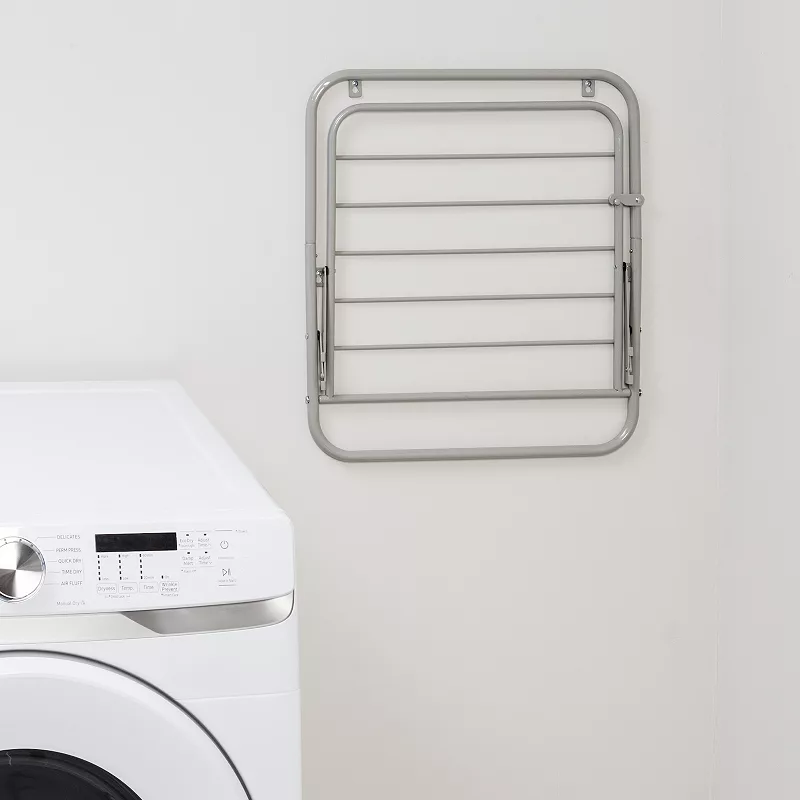 Honey-Can-Do Collapsible Wall-Mounted Clothes Drying Rack