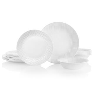 Corelle 18 Piece Set Linen Weave 1141882