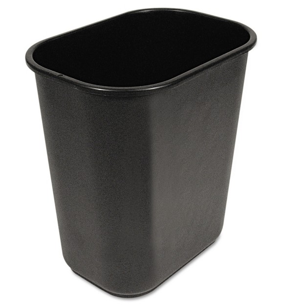 Boardwalk Soft sided Wastebasket 28qt Black 28qtwbbla