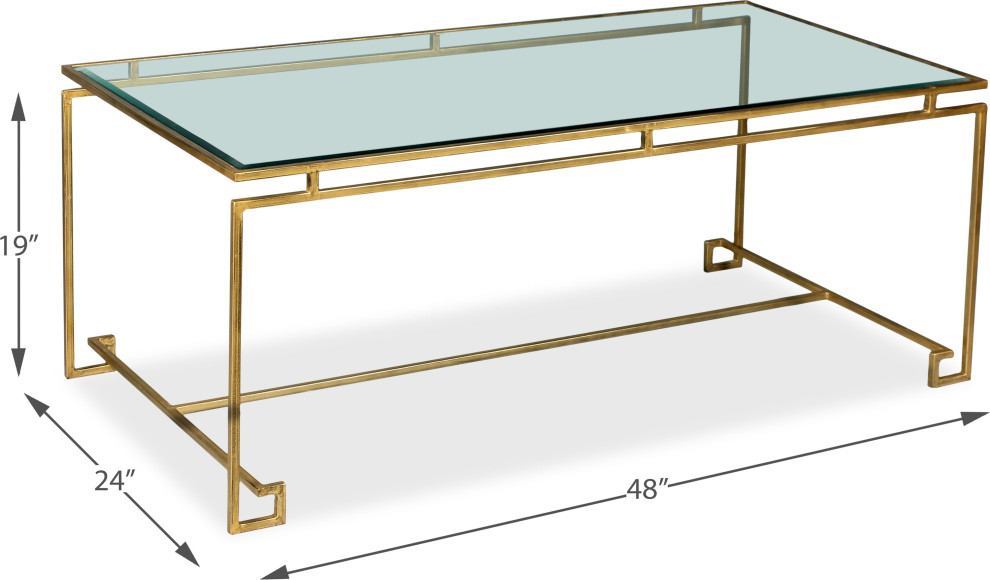 Parallel Lines Coffee Table   Contemporary   Coffee Tables   by HedgeApple  Houzz