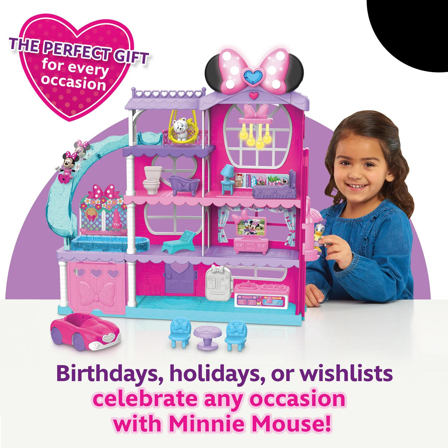 Disney Junior Minnie Mouse Ultimate Mansion Playset Kids Toys for Ages 3 up  Crowdfused