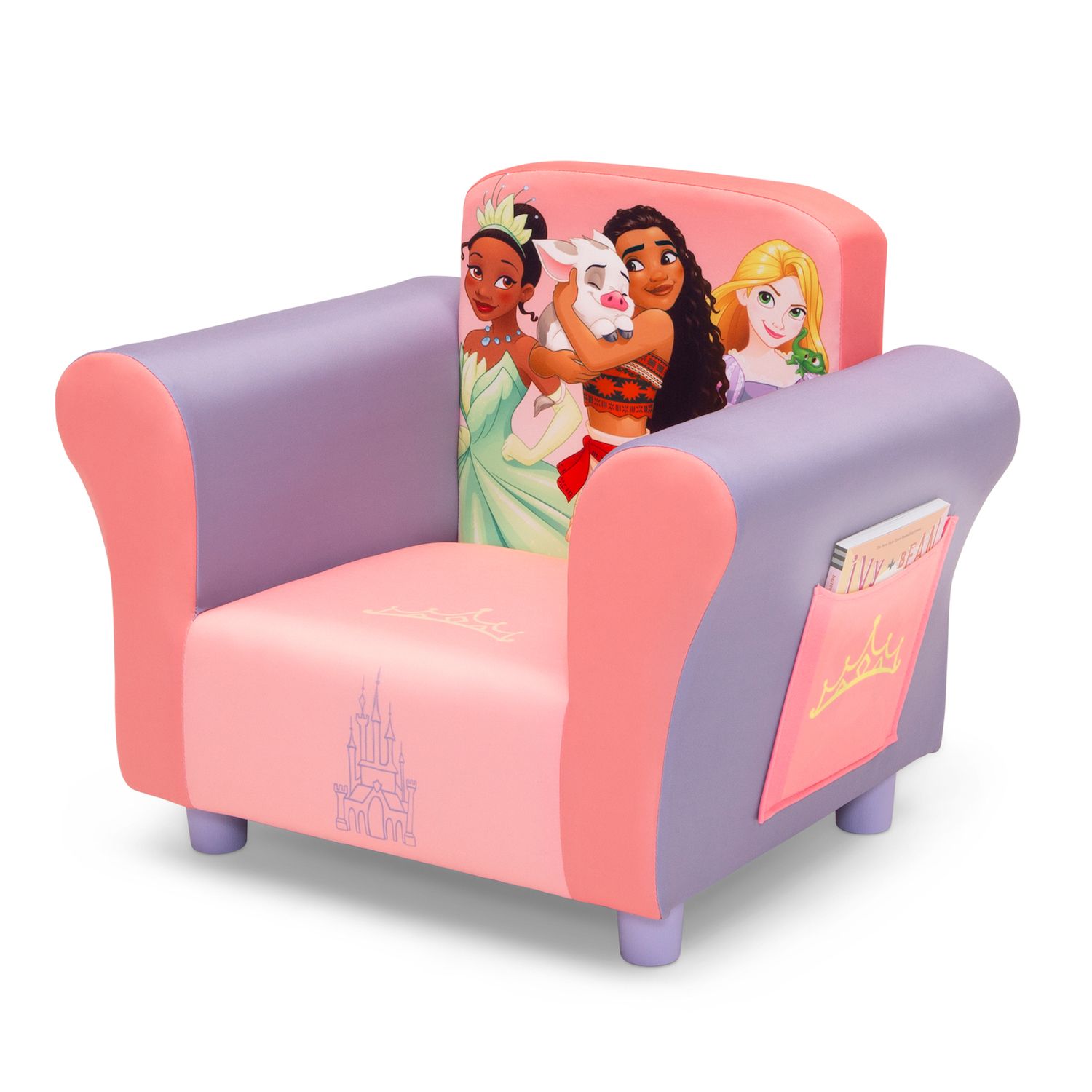 Disney Princess Upholstered Chair by Delta Children