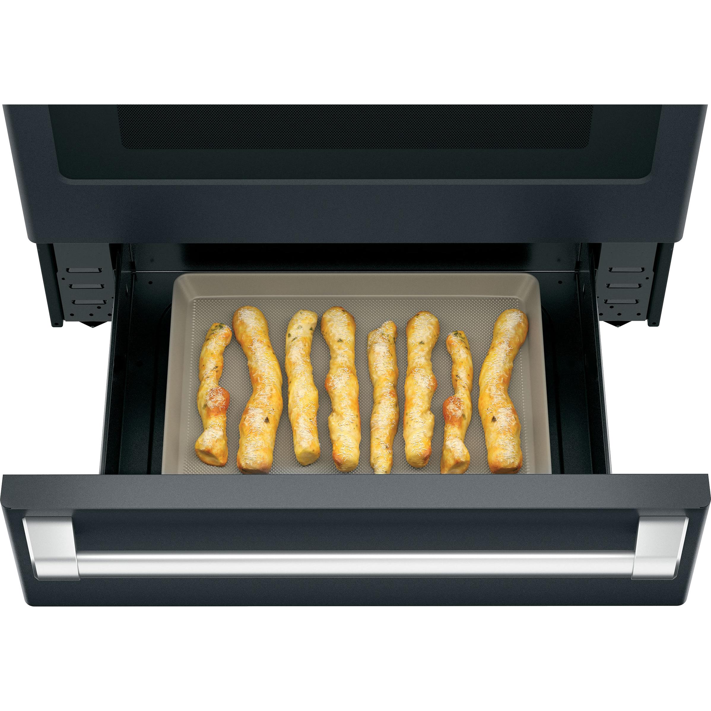 Café 30-inch Slide-in Electric Range with Warming Drawer CES700P3MD1